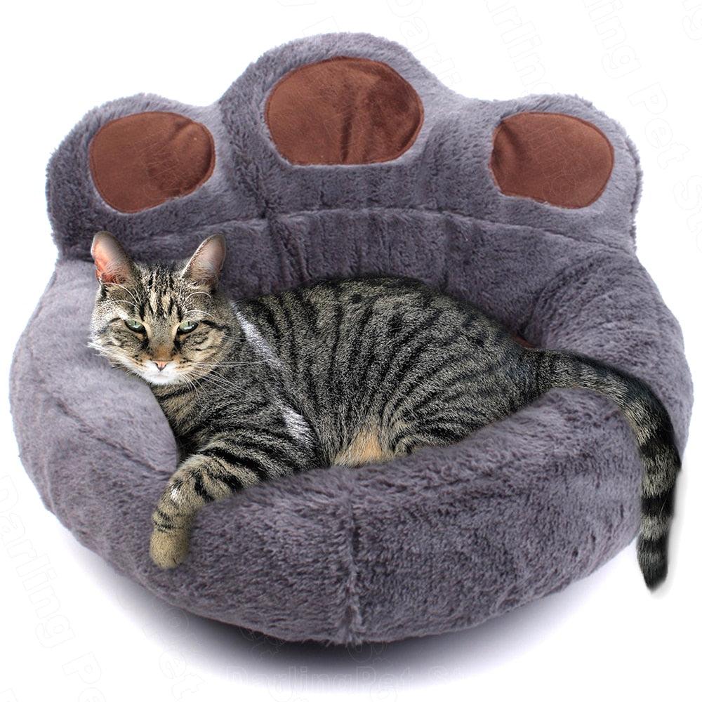 Cats Basket Mat Winter Warm Plush Beds - The Pet Talk