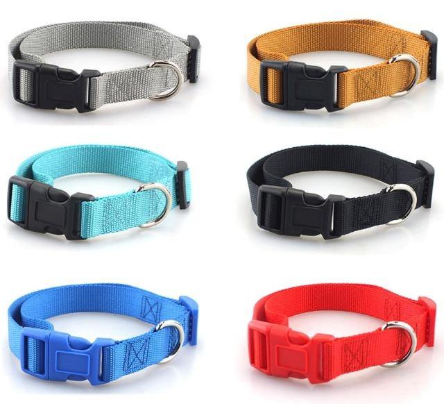 Classic Polyester Pet Collar with Quick Snap Buckle - The Pet Talk