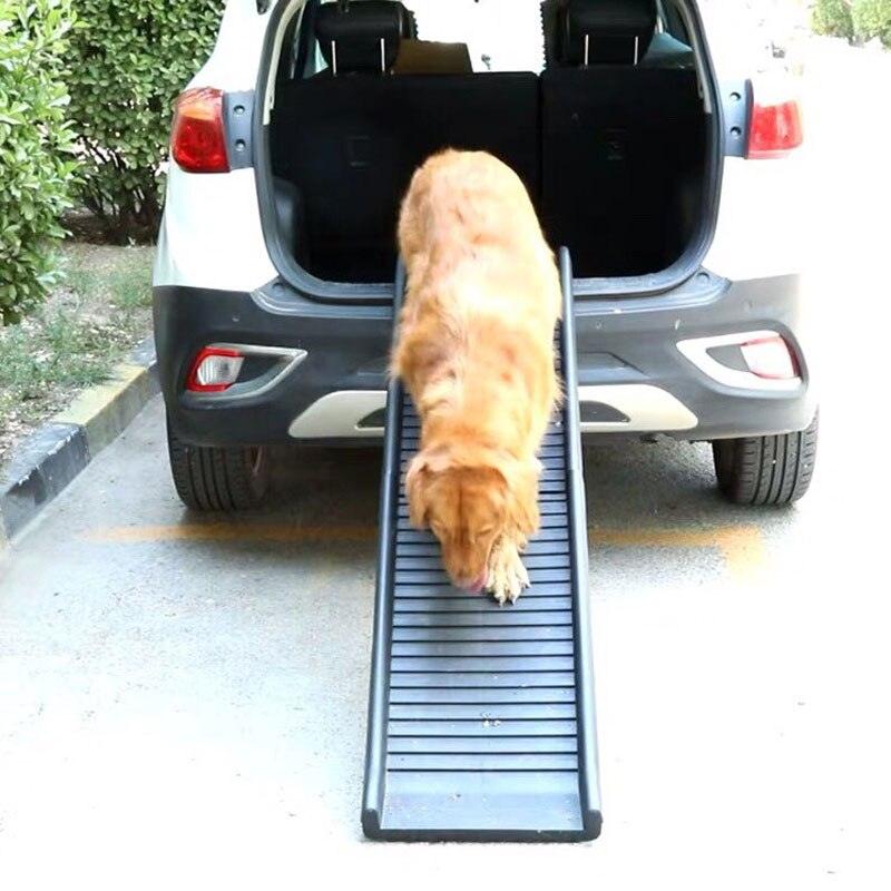 Pet Folding Ladder Large Dog Ramp Car Stairs - The Pet Talk