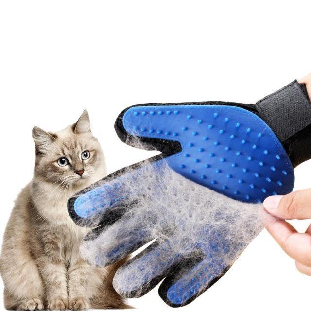 Pet Grooming Glove For Cats & Dogs Hairbrush - The Pet Talk