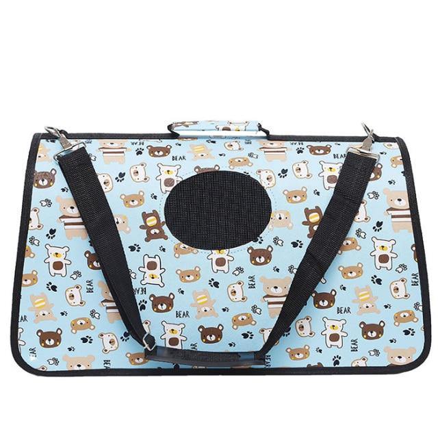 Portable Soft Pet Cat Puppy Travelling Carrier Outdoor Hand Carry Bag for Pet Safety - The Pet Talk