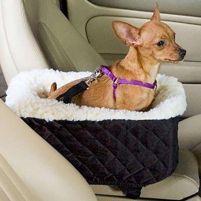 Universal Vehicle Armrest Box Pet Carrier Seat Non-Slip - The Pet Talk