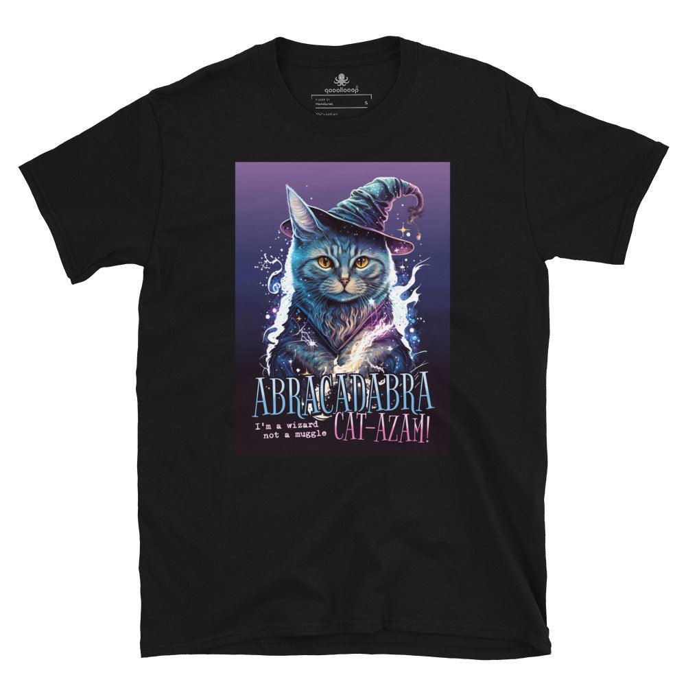 Abracadabra Cat Azam | Unisex Soft Style T-Shirt - The Pet Talk