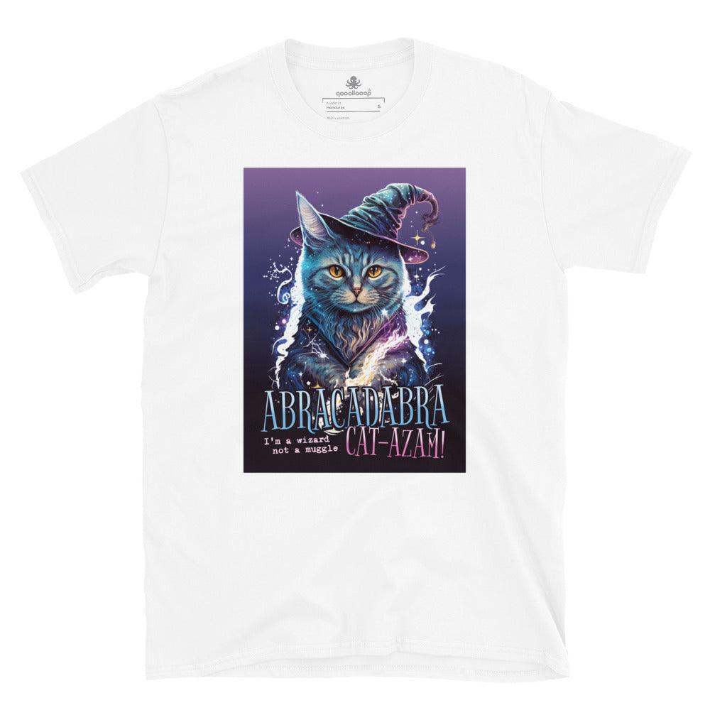 Abracadabra Cat Azam | Unisex Soft Style T-Shirt - The Pet Talk