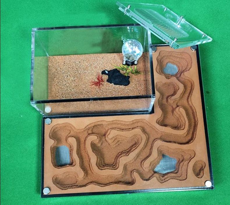 Acrylic Large Ant Farm Ecological Plaster Ant House Education Workshop - The Pet Talk
