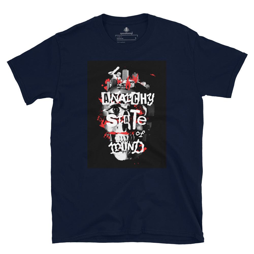 Anarchy State Mind | Short-Sleeve Unisex Soft Style T-Shirt - The Pet Talk