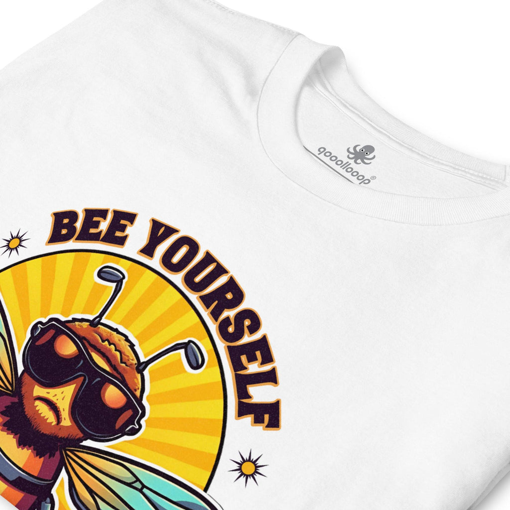 Bee Yourself Beyond Beelief | Short-Sleeve Unisex Soft Style T-Shirt - The Pet Talk