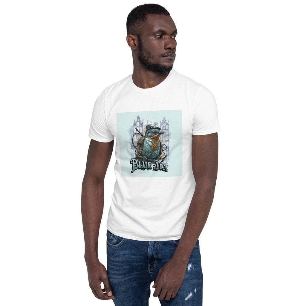Blue Jay | Short-Sleeve Unisex Soft Style T-Shirt - The Pet Talk