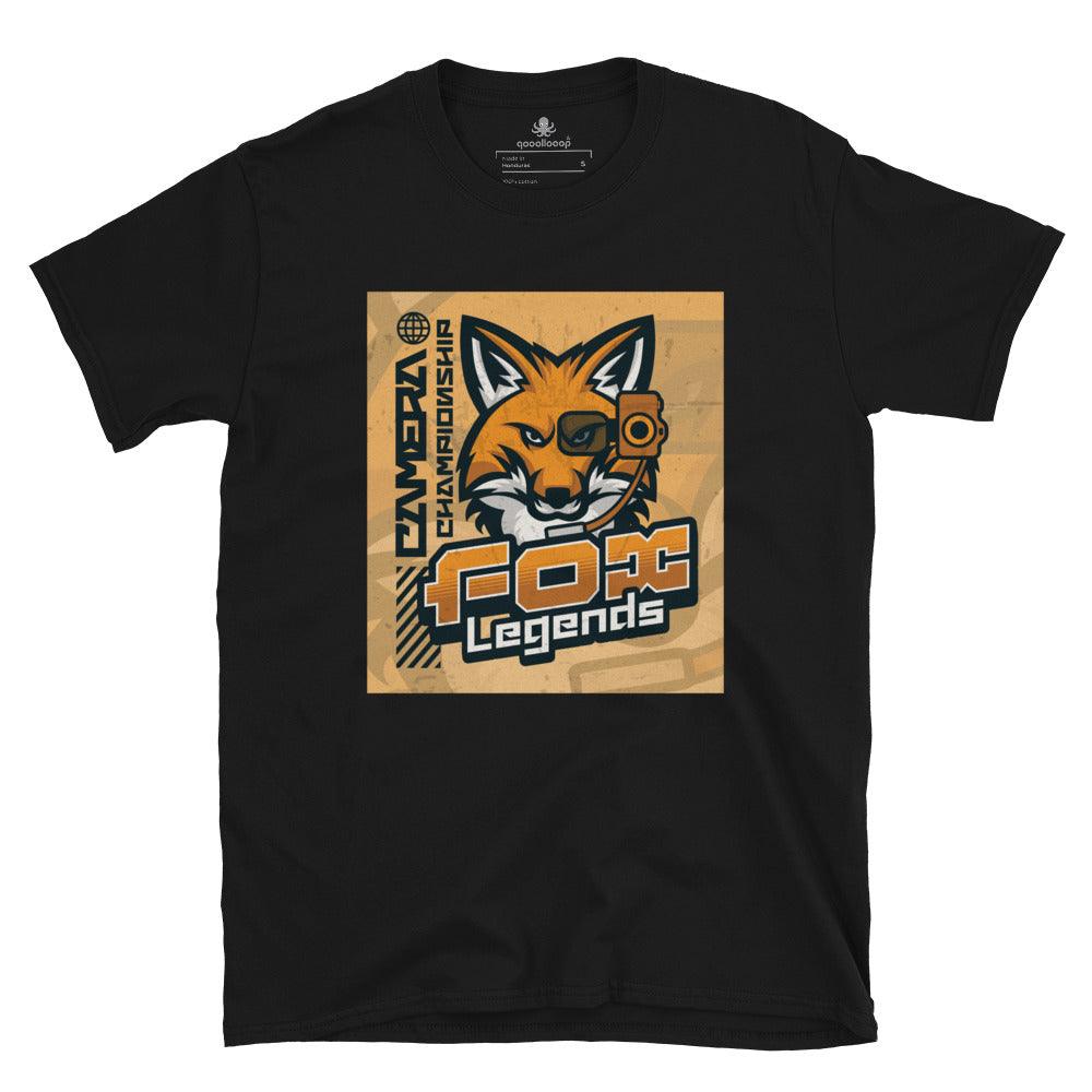 Camera Championship fox Legends | Unisex Soft Style T-Shirt - The Pet Talk