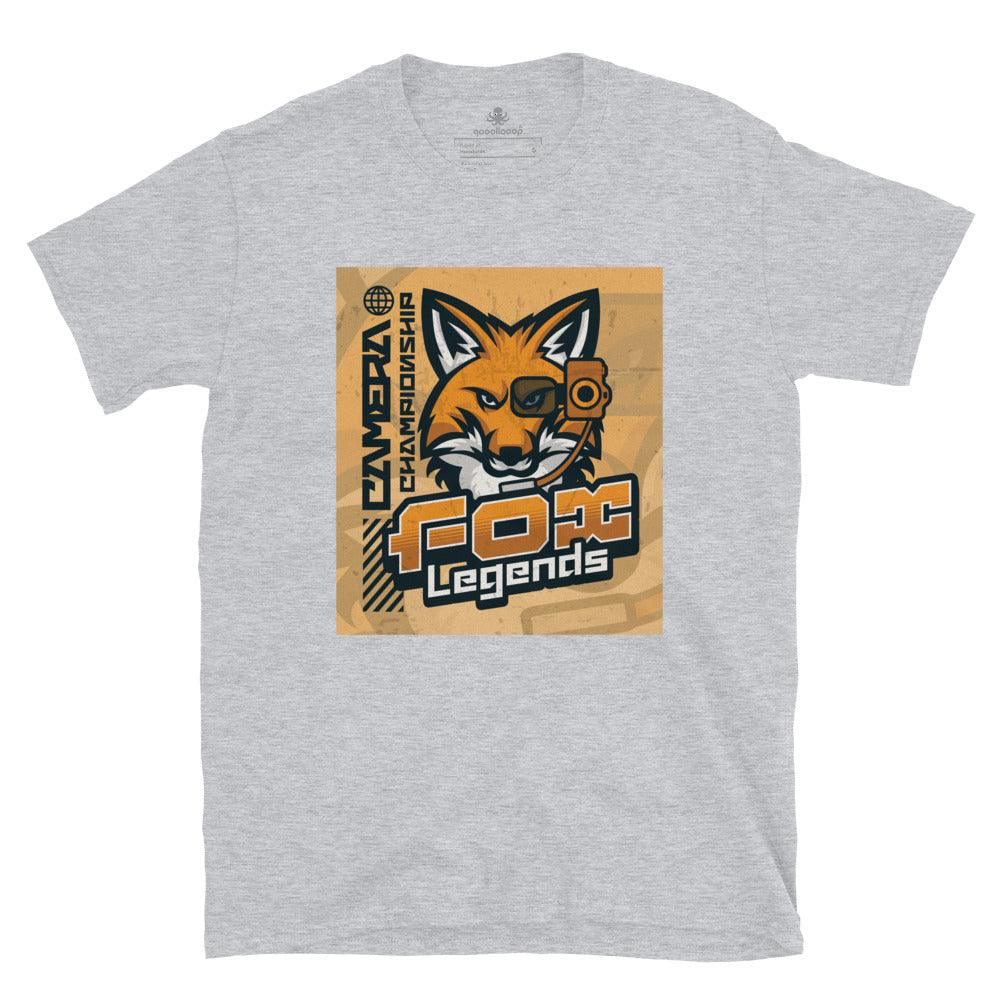 Camera Championship fox Legends | Unisex Soft Style T-Shirt - The Pet Talk