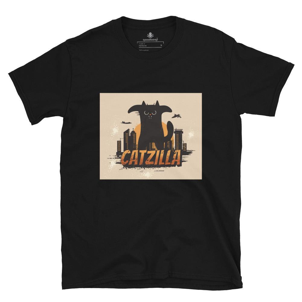 Catzilla | Short-Sleeve Unisex Soft Style T-Shirt - The Pet Talk