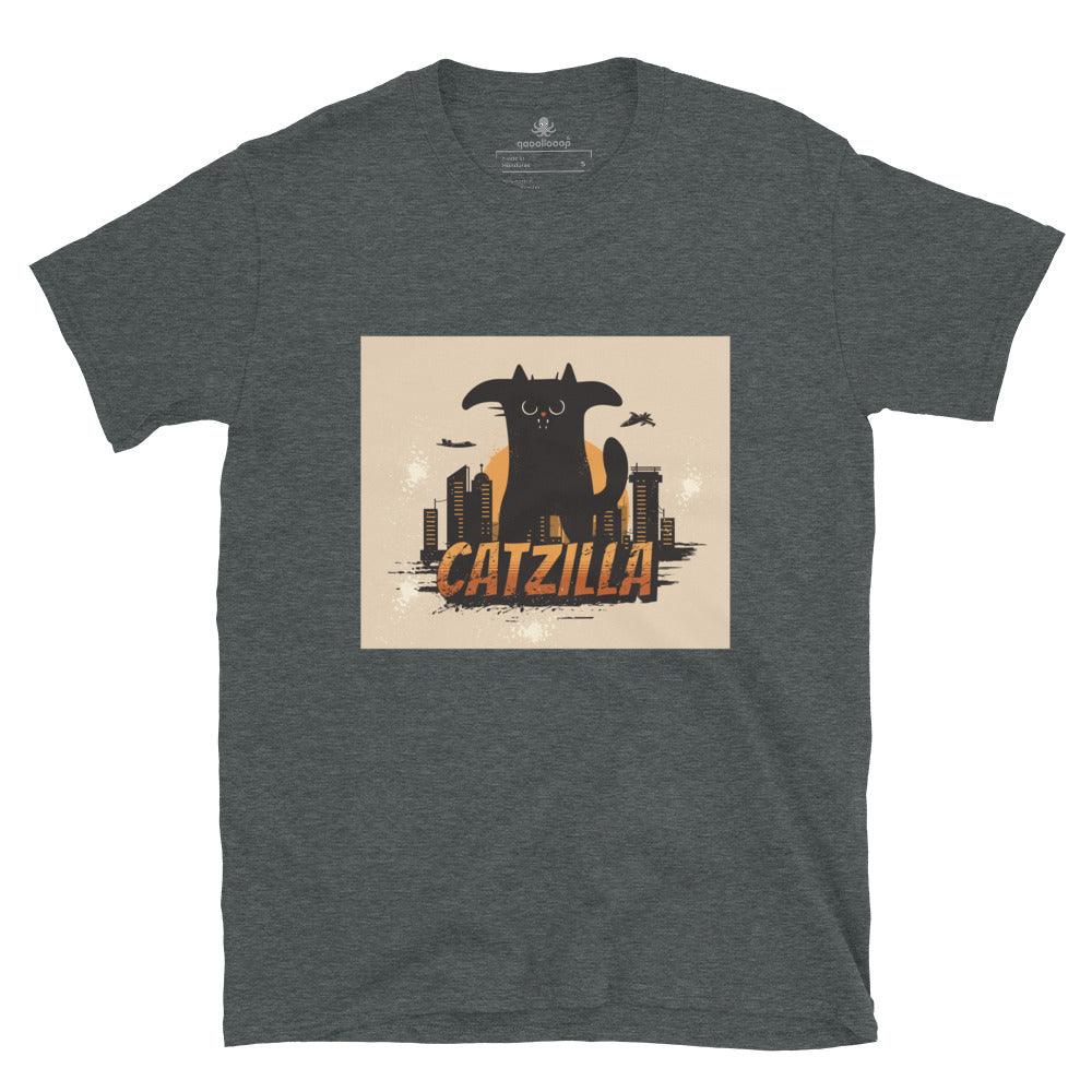 Catzilla | Short-Sleeve Unisex Soft Style T-Shirt - The Pet Talk
