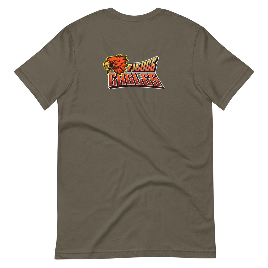 Fierce Eagles | Back & Dark Base | Unisex T-shirt - The Pet Talk
