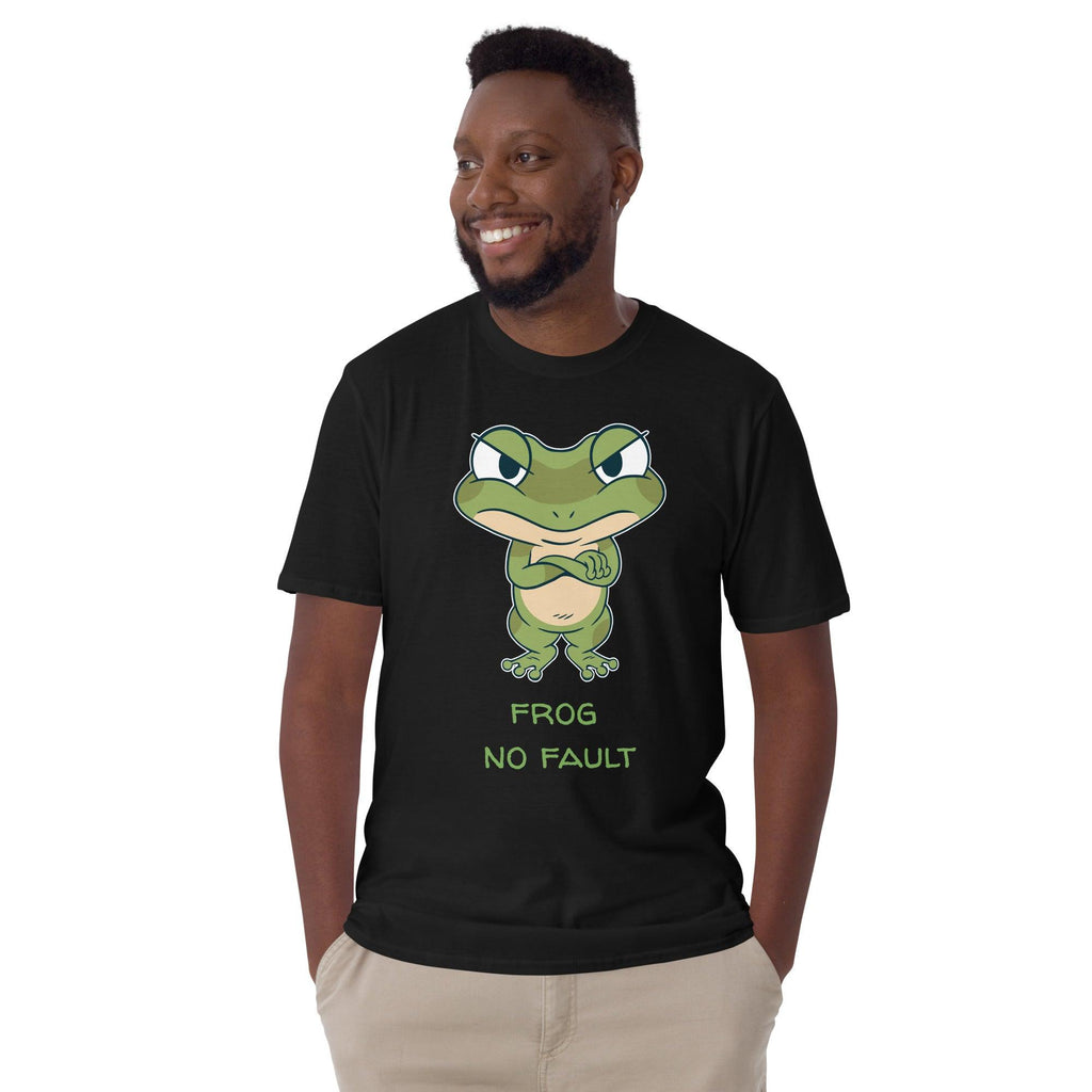 Frog No Fault | Short-Sleeve Unisex Soft Style T-Shirt - The Pet Talk