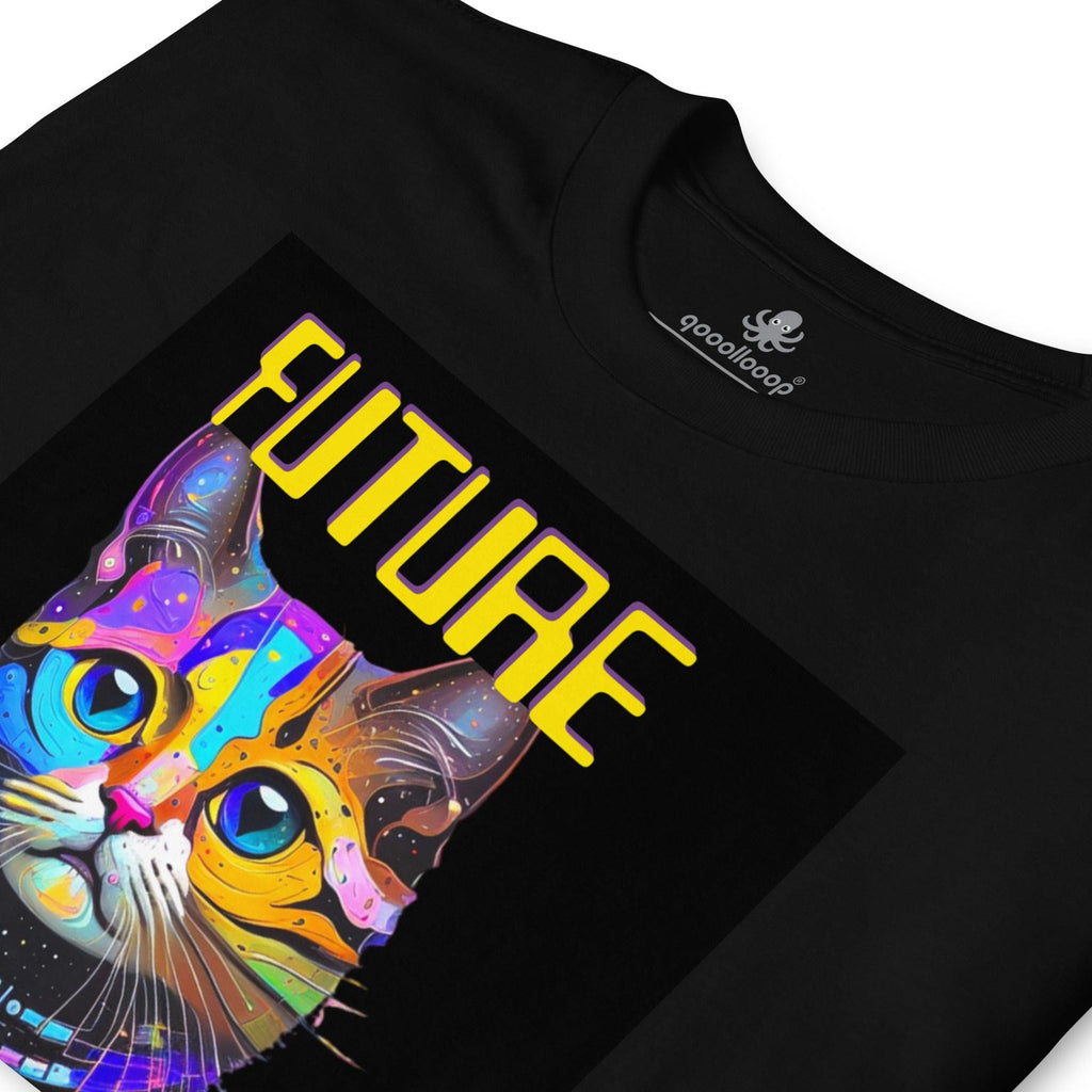 Future AI Cat | Short-Sleeve Unisex Soft Style T-Shirt - The Pet Talk