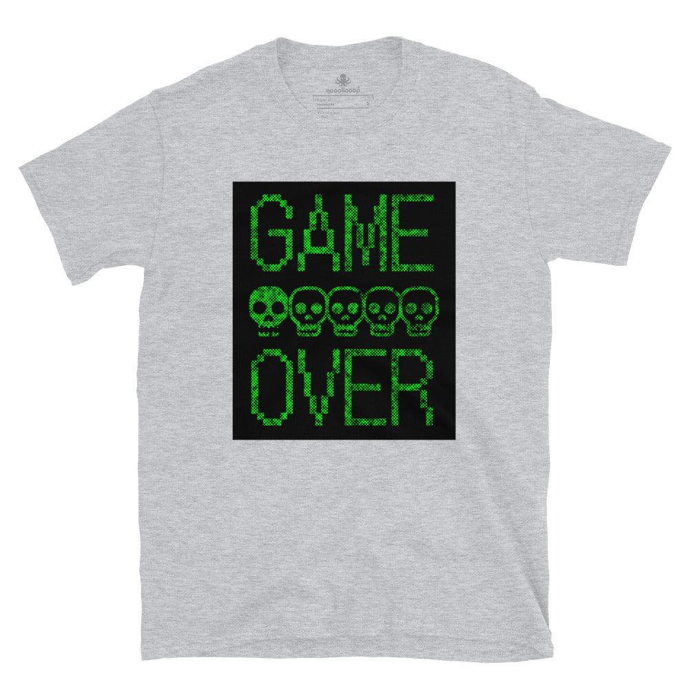 Game Over | Short-Sleeve Unisex Soft Style T-Shirt - The Pet Talk