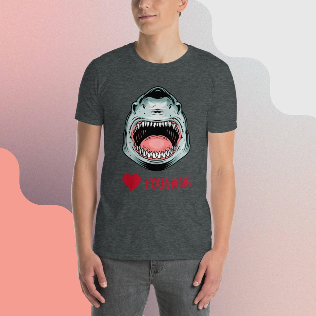 Heart Pounding | Short-Sleeve Unisex Soft Style T-Shirt - The Pet Talk