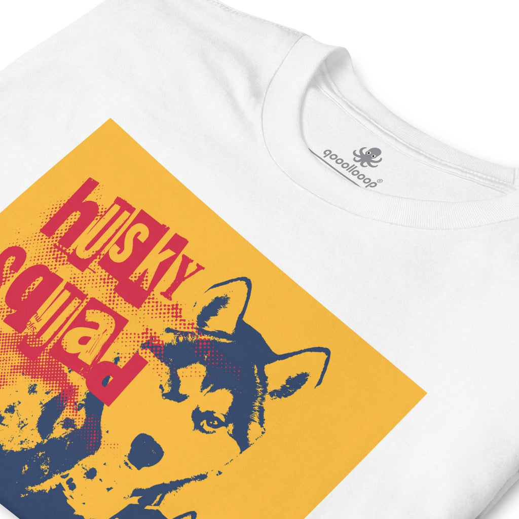 Husky Squad Wild And Fierce | Short-Sleeve Unisex Soft Style T-Shirt - The Pet Talk