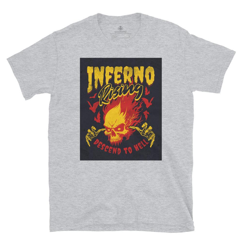 Inferno Rising | Unisex Soft Style T-Shirt - The Pet Talk