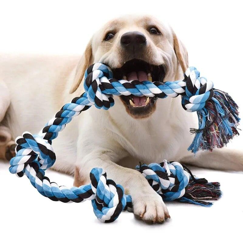 Interactive Dog Toys For Large Dog Giant Rope Pet Chew Toys - The Pet Talk