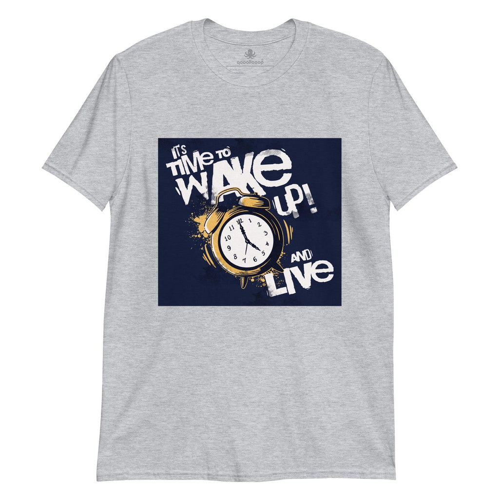 It's Time To Wake Up | Unisex Soft Style T-Shirt - The Pet Talk