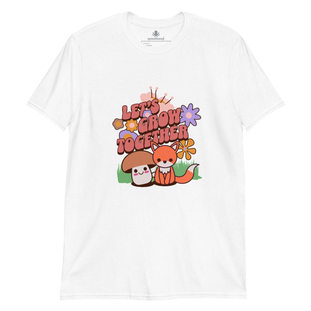 Let's Grow Together | Short-Sleeve Unisex Soft Style T-Shirt - The Pet Talk