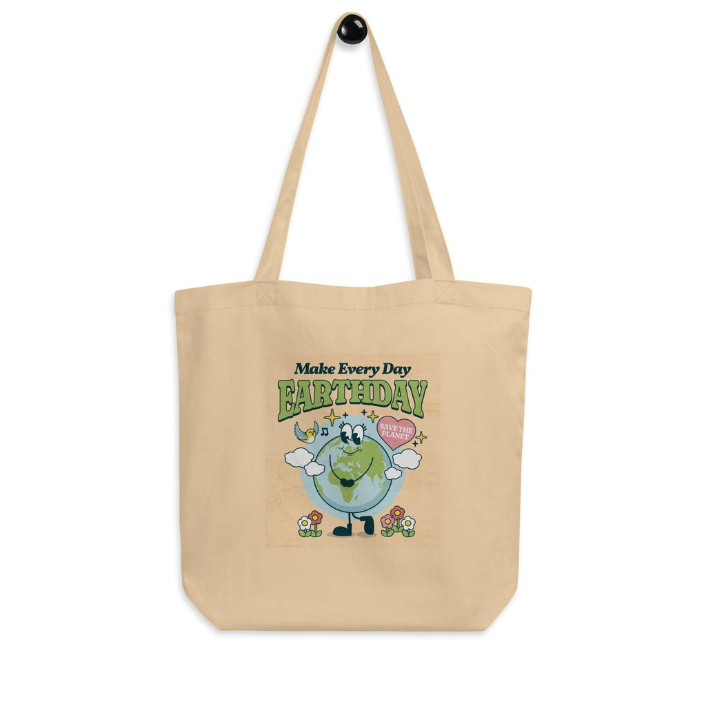 Make Every Day Earthday | Oyster | Eco Tote Bag - The Pet Talk