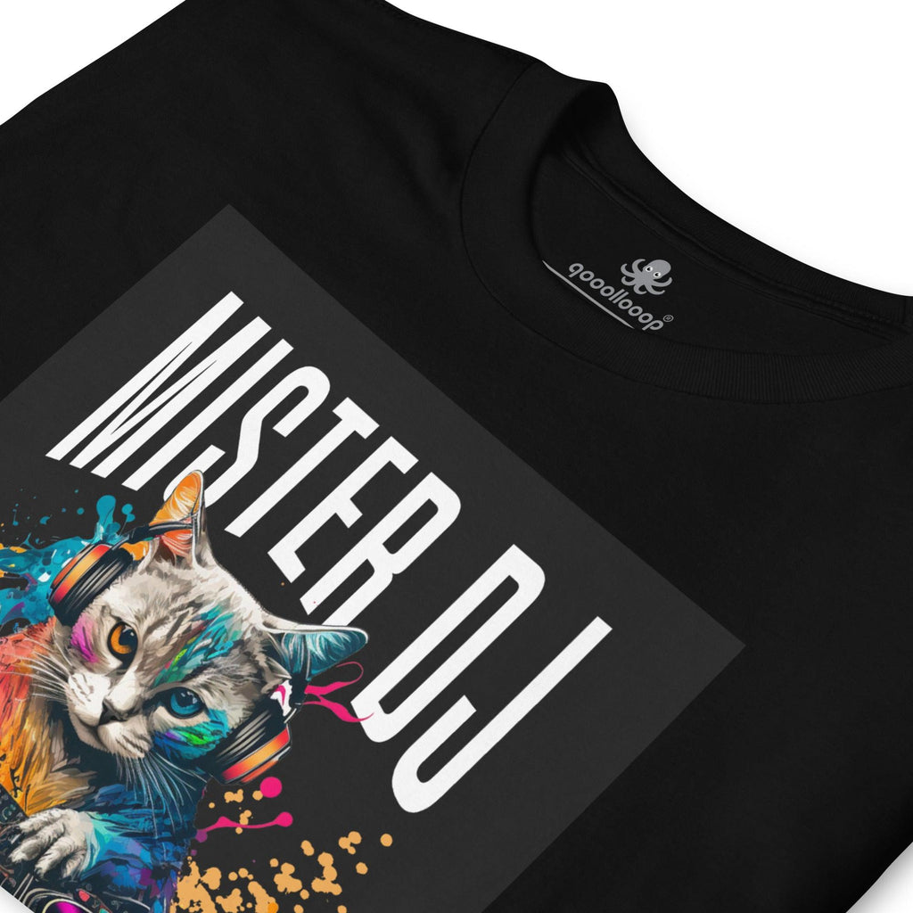 Mister Cat DJ Play That Song | Unisex Soft Style T-Shirt - The Pet Talk