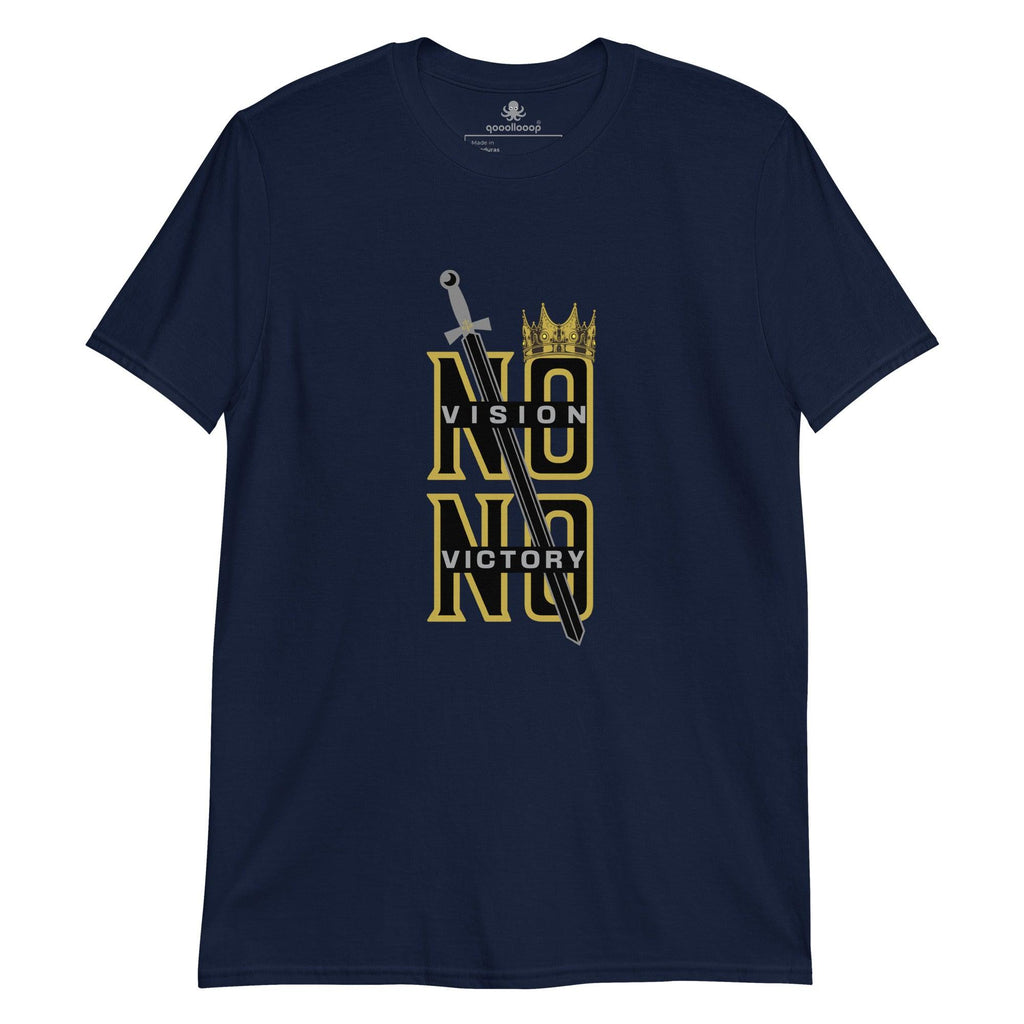 No Vision No Victory | Unisex Soft Style T-Shirt - The Pet Talk