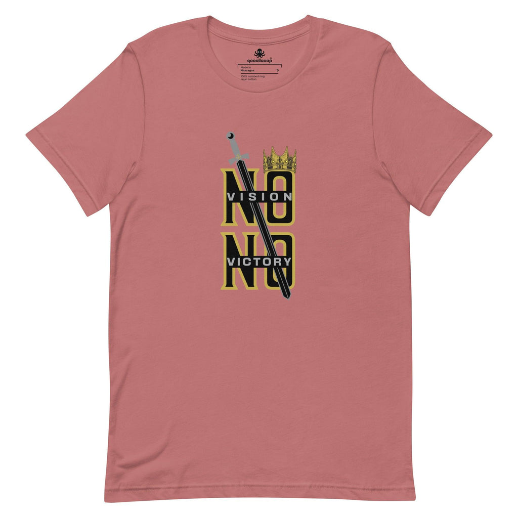 No Vision No Victory | Unisex T-shirt - The Pet Talk