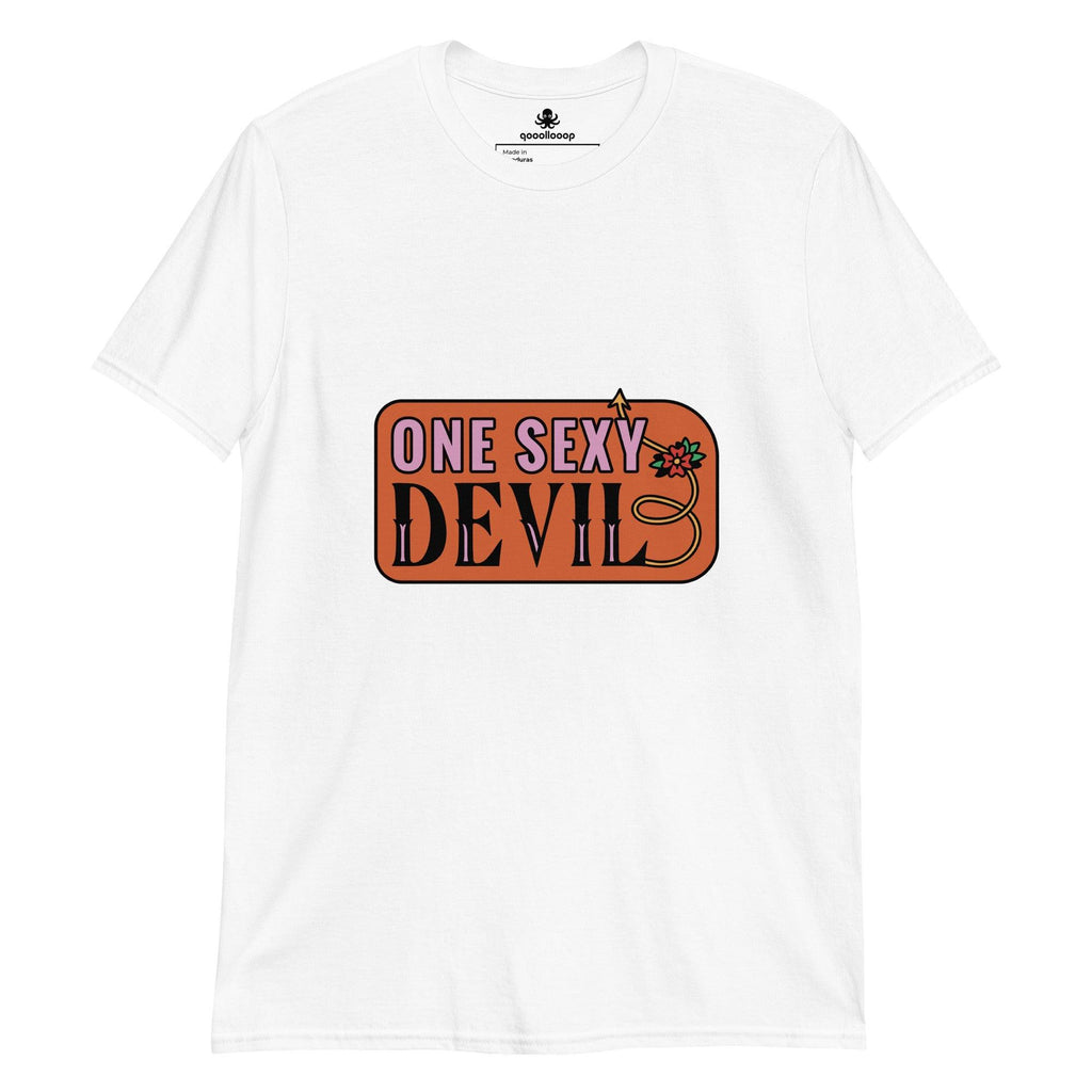 One Sexy Devil | Short-Sleeve Unisex Soft Style T-Shirt - The Pet Talk