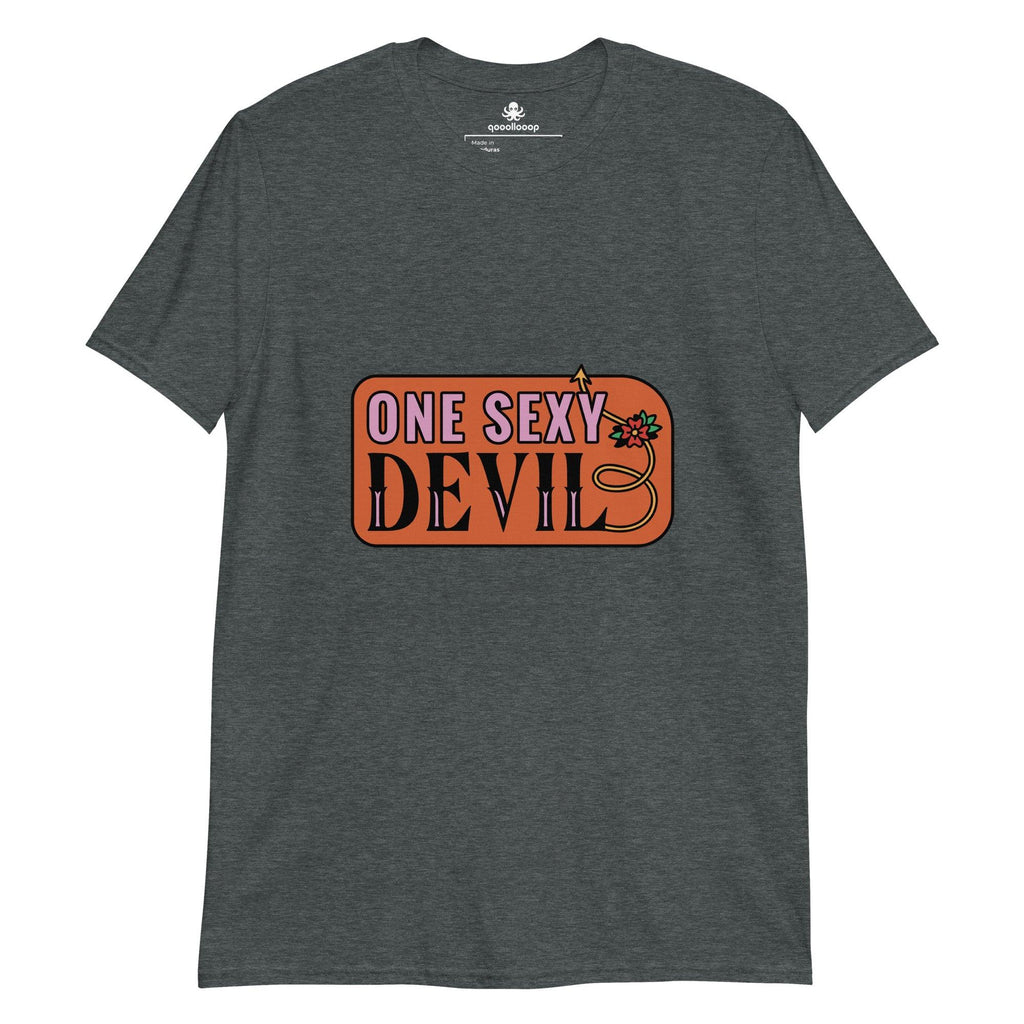 One Sexy Devil | Short-Sleeve Unisex Soft Style T-Shirt - The Pet Talk