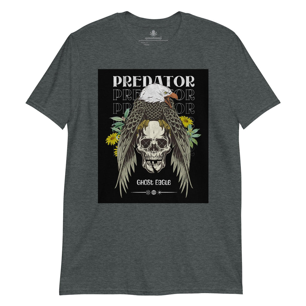 Predator Ghost Eagle | Short-Sleeve Unisex Soft Style T-Shirt - The Pet Talk
