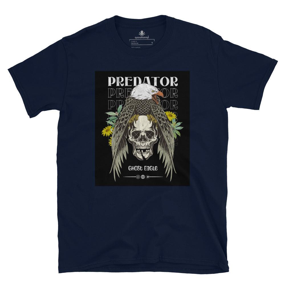 Predator Ghost Eagle | Short-Sleeve Unisex Soft Style T-Shirt - The Pet Talk