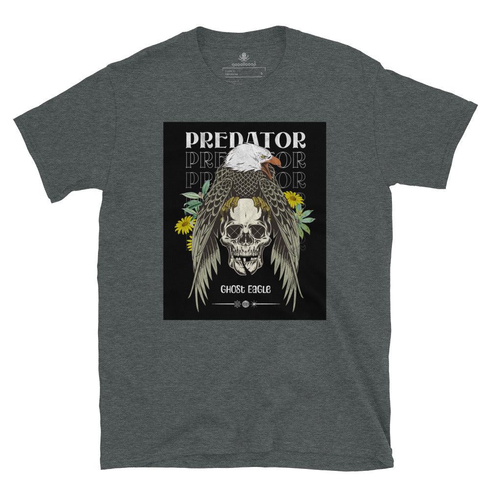 Predator Ghost Eagle | Short-Sleeve Unisex Soft Style T-Shirt - The Pet Talk