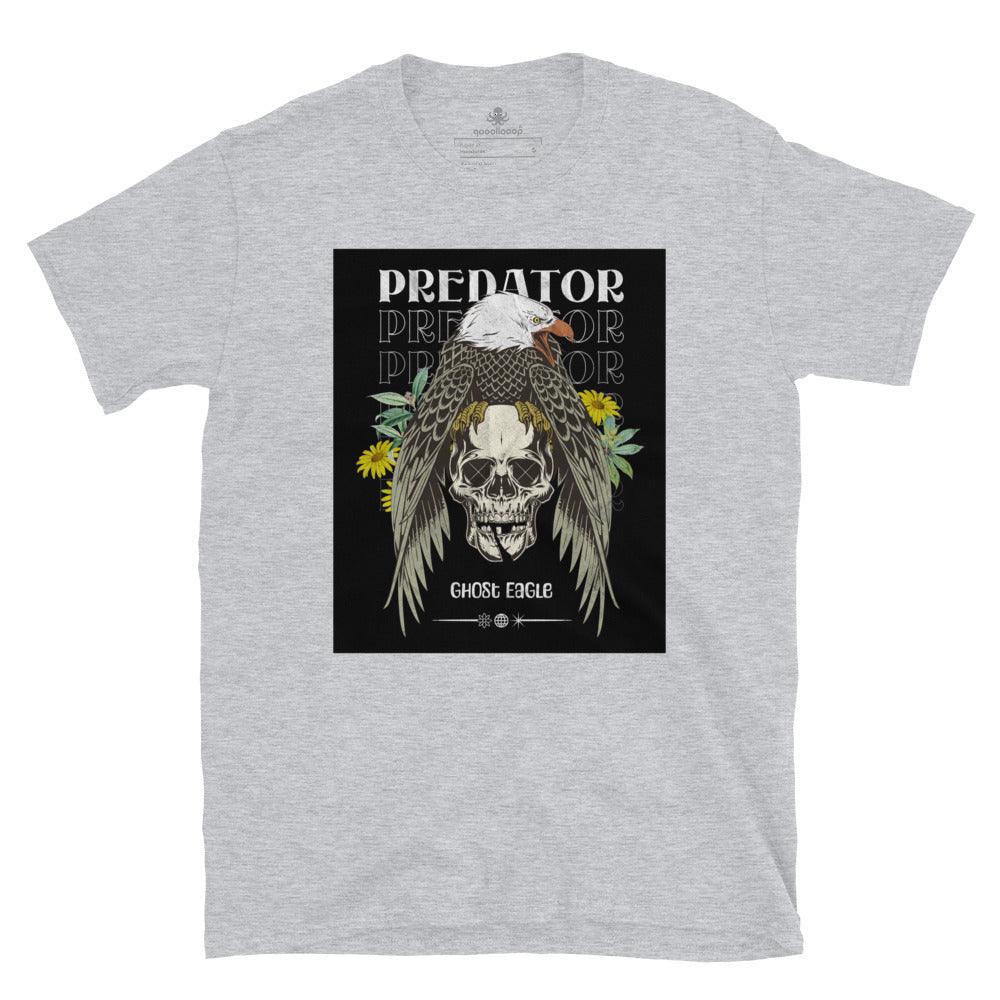 Predator Ghost Eagle | Short-Sleeve Unisex Soft Style T-Shirt - The Pet Talk