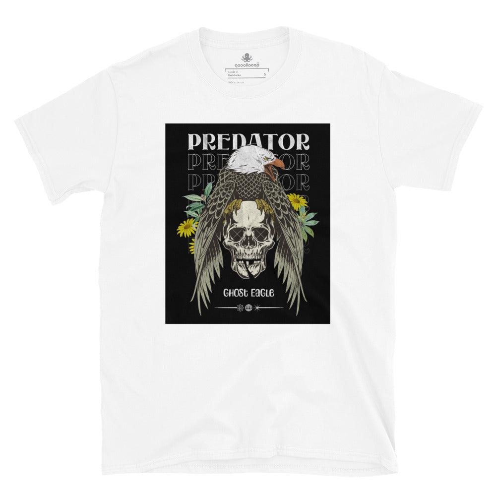 Predator Ghost Eagle | Short-Sleeve Unisex Soft Style T-Shirt - The Pet Talk