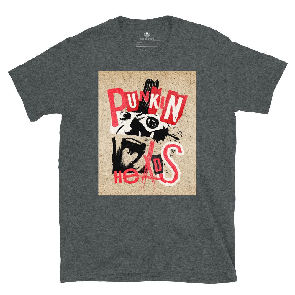 Punk In Heads | Short-Sleeve Unisex Soft Style T-Shirt - The Pet Talk