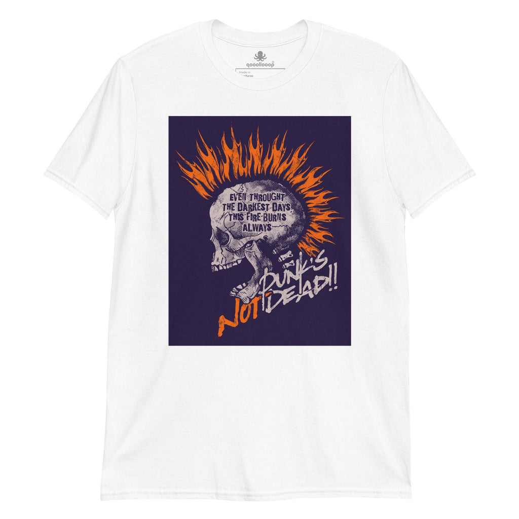 Punks Not Dead | Short-Sleeve Unisex Soft Style T-Shirt - The Pet Talk