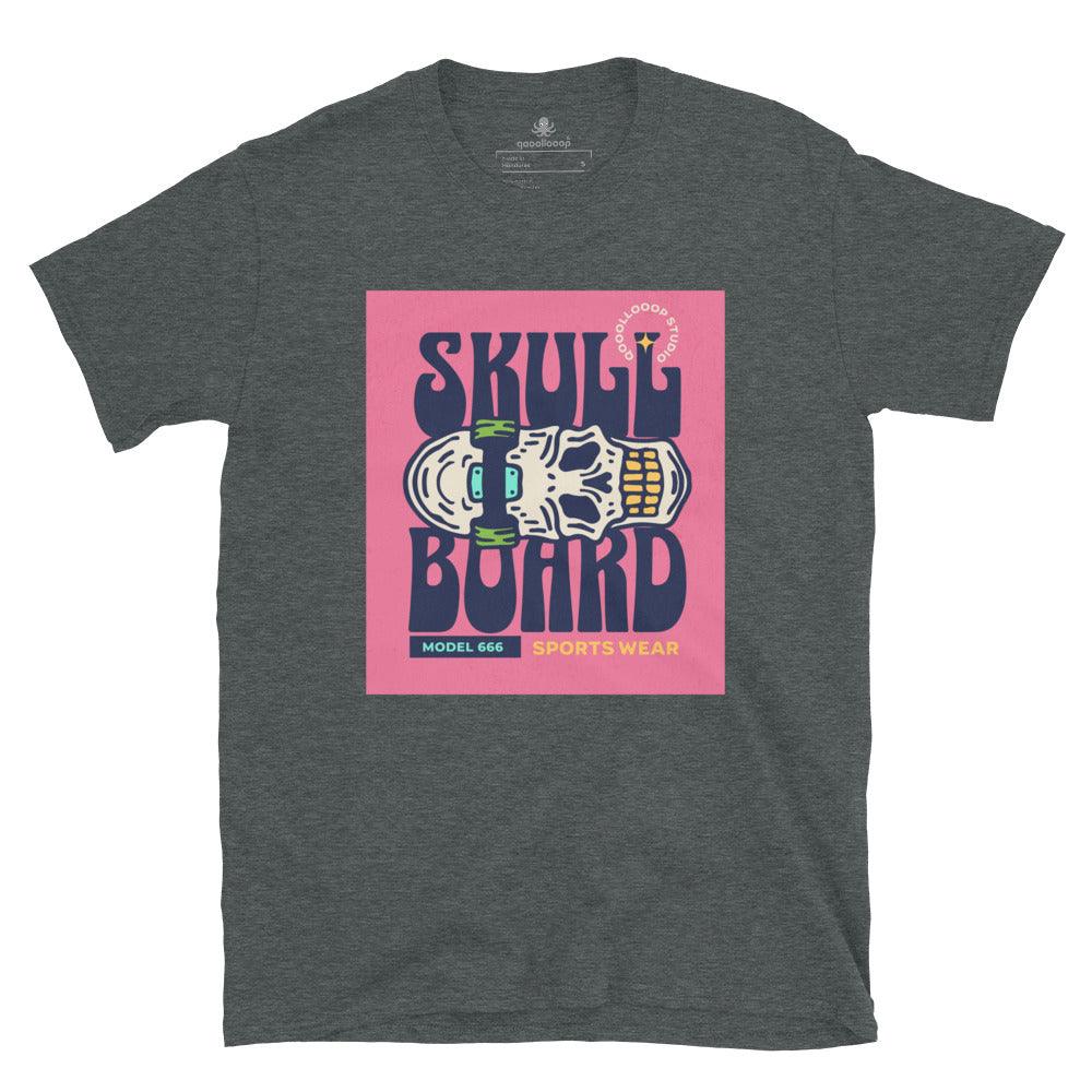 Skull Board | Unisex Soft Style T-Shirt - The Pet Talk