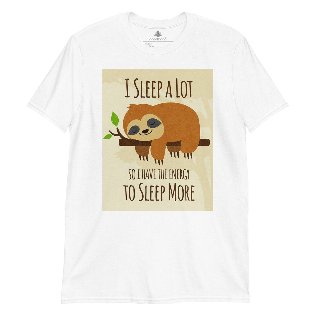 Sloth I Sleep A Lot | Unisex Soft Style T-Shirt - The Pet Talk