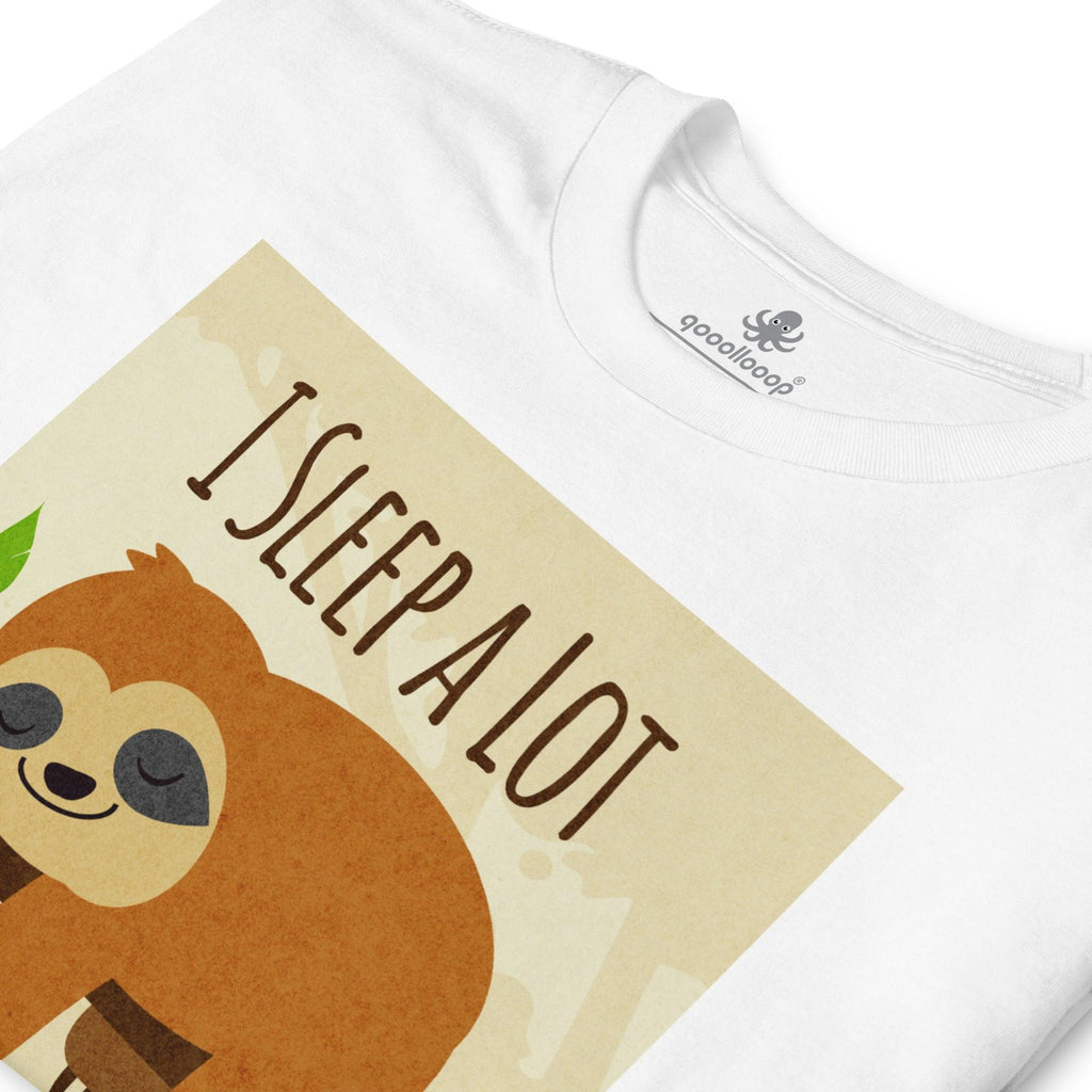 Sloth I Sleep A Lot | Unisex Soft Style T-Shirt - The Pet Talk