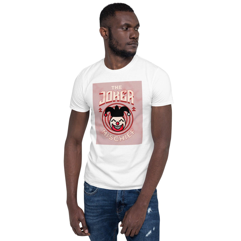 The Joker Mischief | Short-Sleeve Unisex Soft Style T-Shirt - The Pet Talk