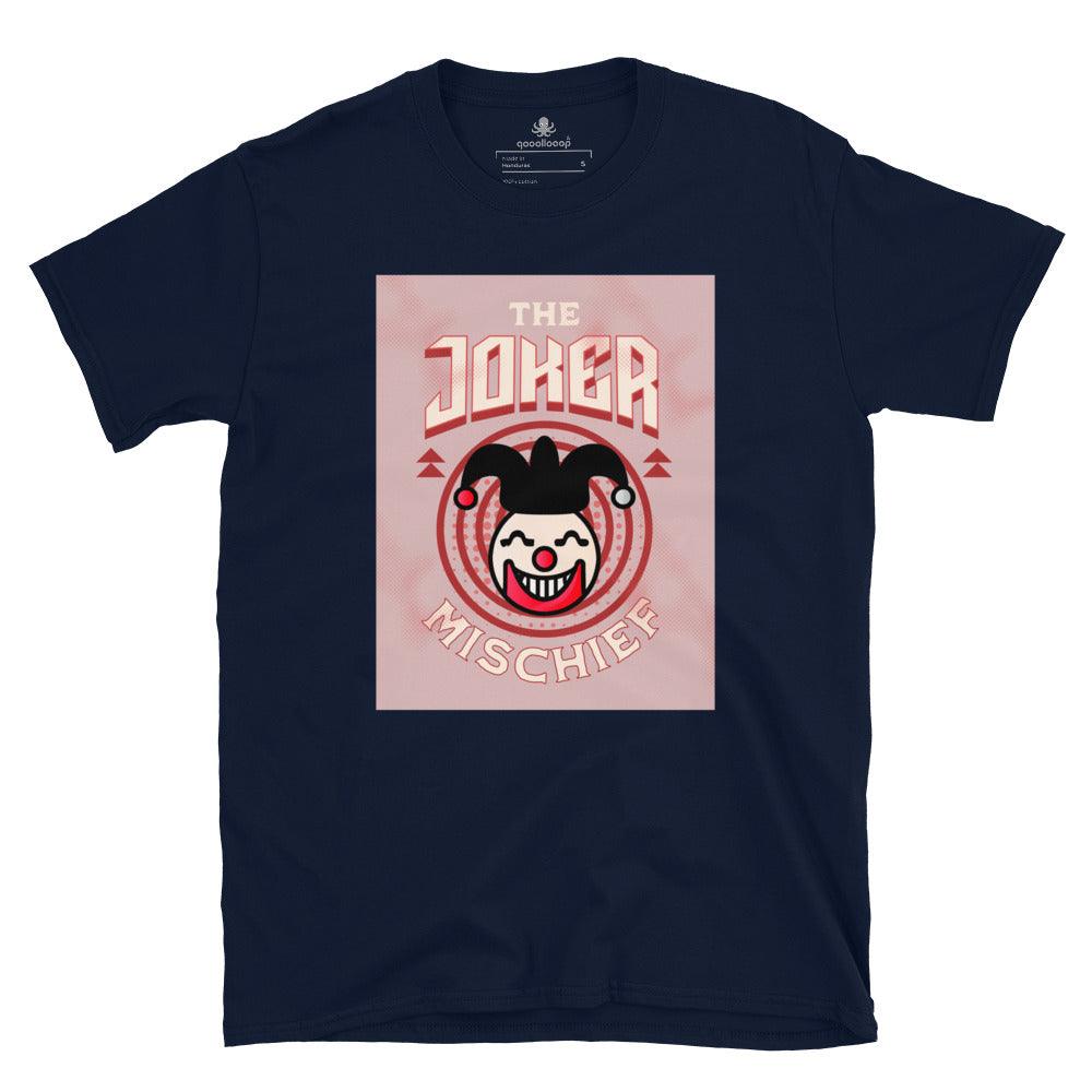 The Joker Mischief | Short-Sleeve Unisex Soft Style T-Shirt - The Pet Talk