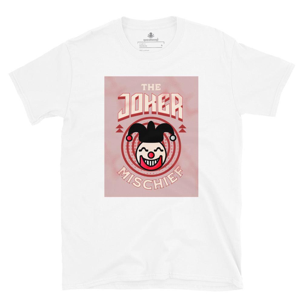 The Joker Mischief | Short-Sleeve Unisex Soft Style T-Shirt - The Pet Talk