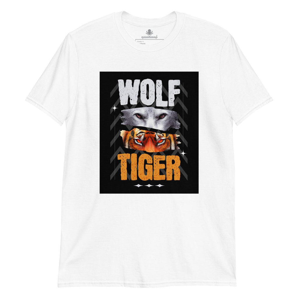 Wolf Tiger | Short-Sleeve Unisex Soft Style T-Shirt - The Pet Talk