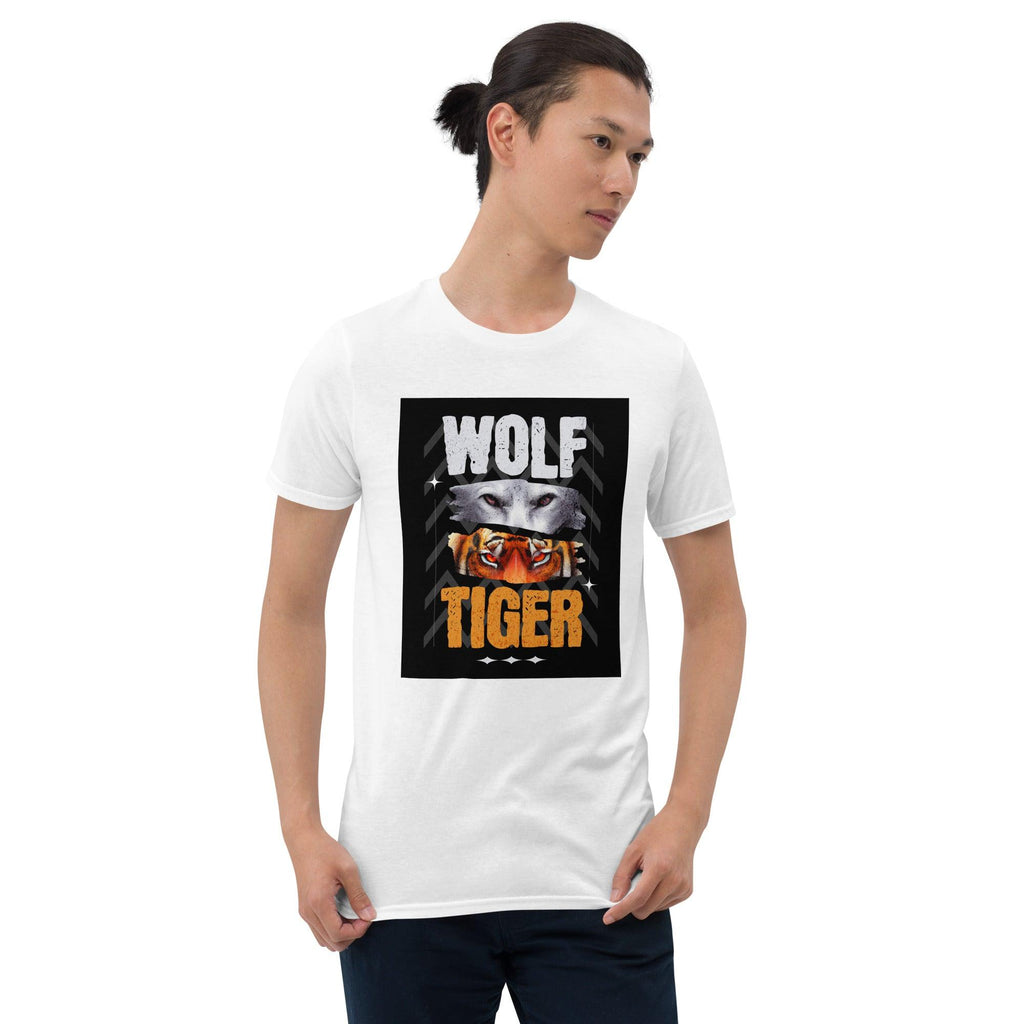 Wolf Tiger | Short-Sleeve Unisex Soft Style T-Shirt - The Pet Talk