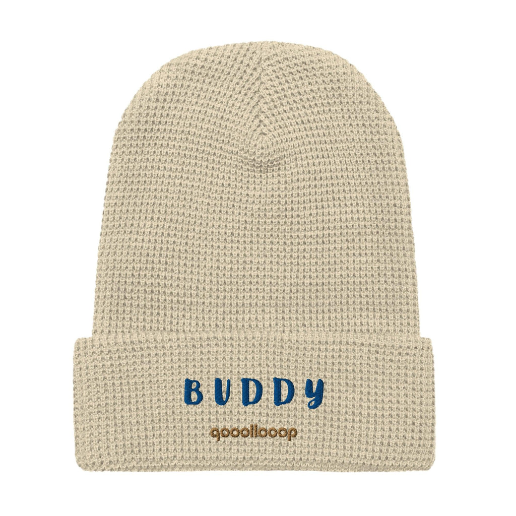 Buddy | Waffle Beanie - The Pet Talk