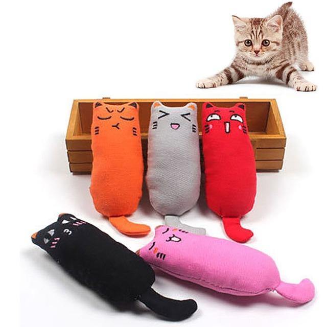 Cat Grinding Catnip Funny Interactive Plush Toy - The Pet Talk
