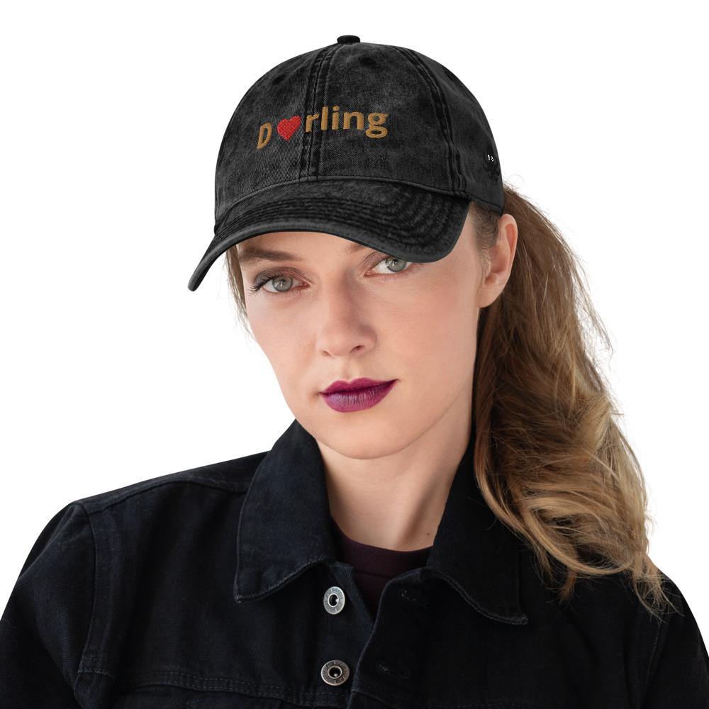 Darling | Outdoor and Indoor Caps and Hats Vintage Cotton Twill Cap - The Pet Talk